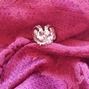 Silver Gothic Angel Ring